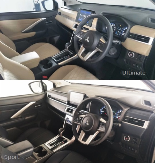 Beda Interior tipe Sport vs Ultimate - Facelift 2022