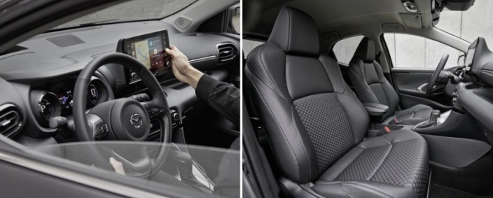 Interior Cabin versi Rebadge Yaris Hatchback