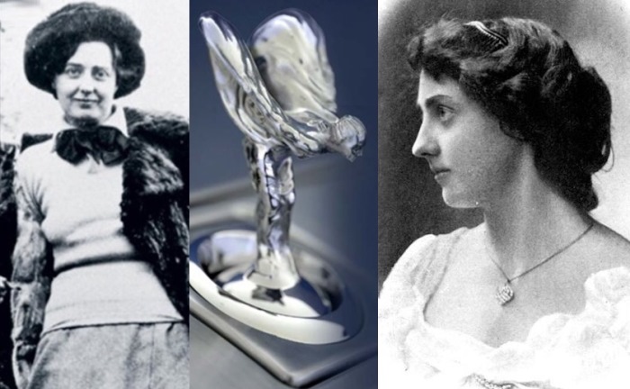 The flying Lady Eleanor Thornton