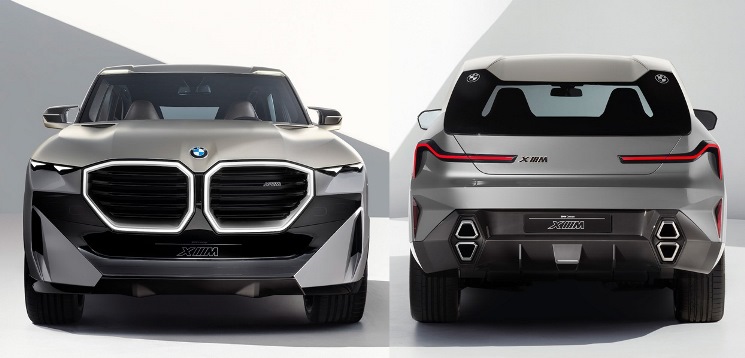 Wajah Monster pada mobil konsep super SUV