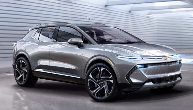 Chevrolet Equinox EV 2024 - Silver Render