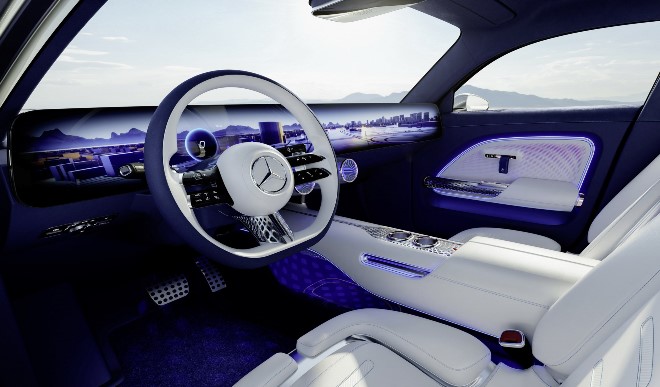 Interior Dashboard Mercedes EQXX