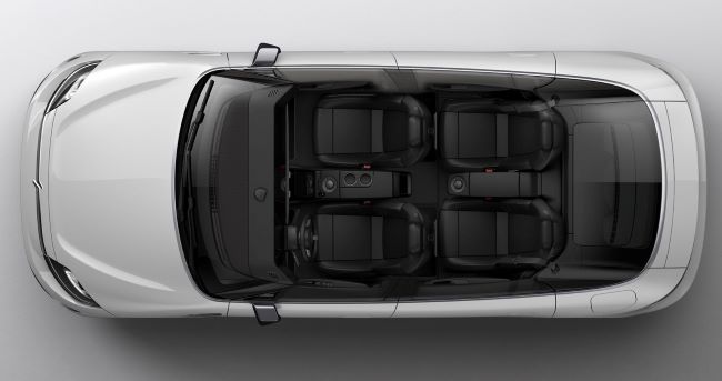 Interior Kabin 7-Seater Sony VISION-S-01