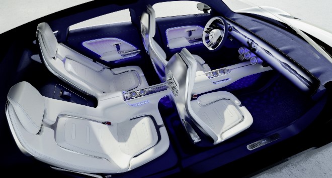 Interior Kabin Mercedes EQXX