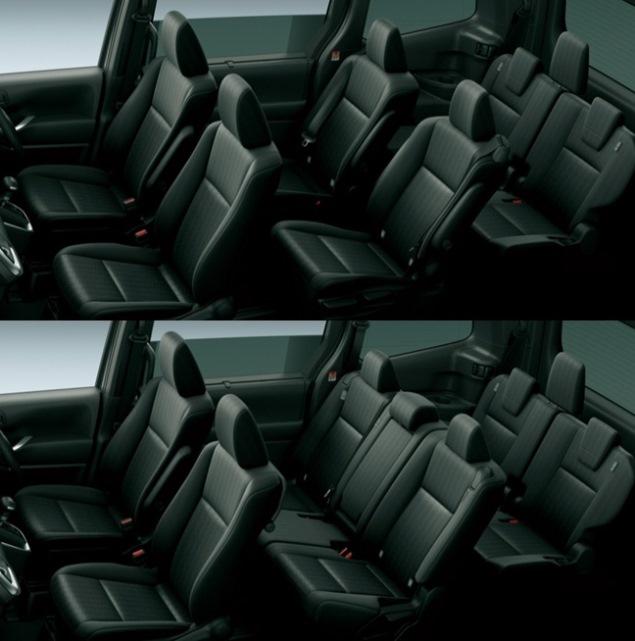 Interior Toyota Voxy 2022 - dengan opsi 8 & 7-seater