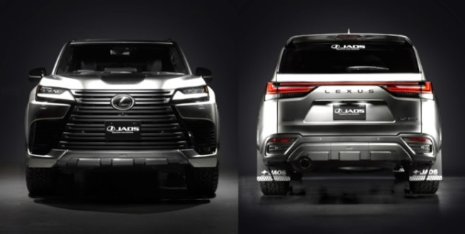 SUV besar mewah dijadikan off road