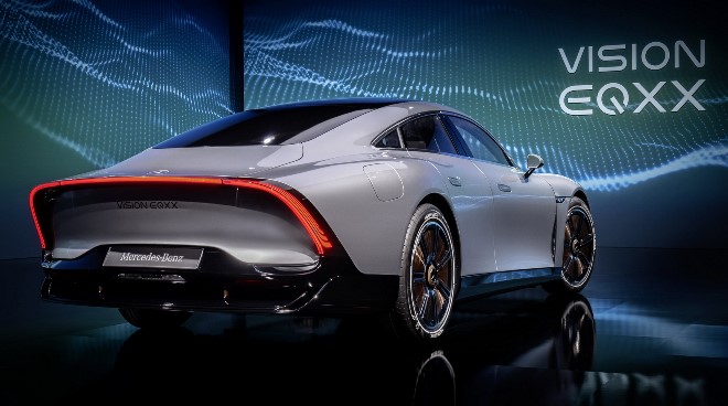 Mercedes-Benz VISION EQXX - Tampak Belakang