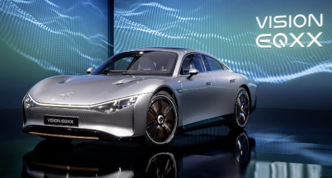 Mercedes EQXX dengan Atal Sel Surya