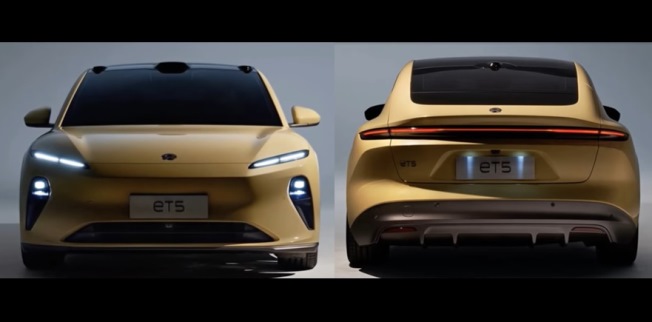 Nio ET5 - Sedan Listrik Pertama Berteknologi Augmented Reality