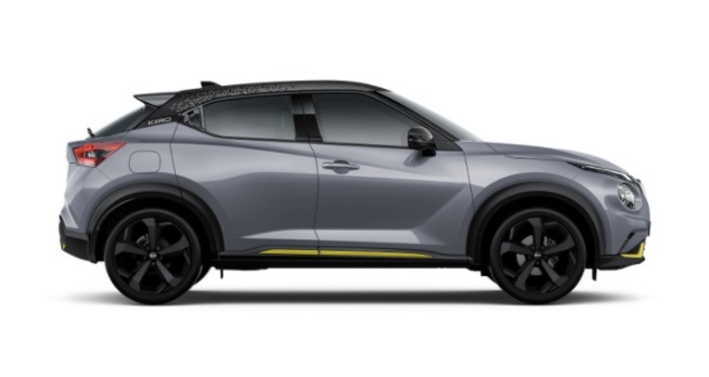 Nissan Juke Kiiro Batman 2022 - tampak samping