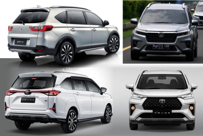 Perbandingan Eksterior Veloz vs BR-V 2022