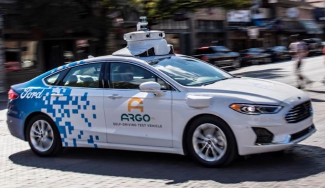 Robotaxy Ford prototipe