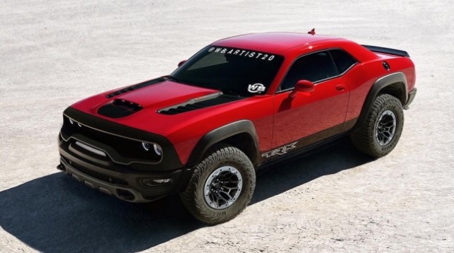 Dodge TRX Render - WBArtis20 by Oscar Vargas