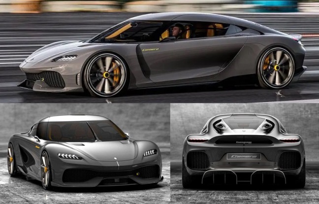 Eksterior Gemera - hypercar Koenigsegg Pertama di Indonesia