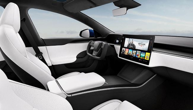Interior Tesla Model X Facelift 2021