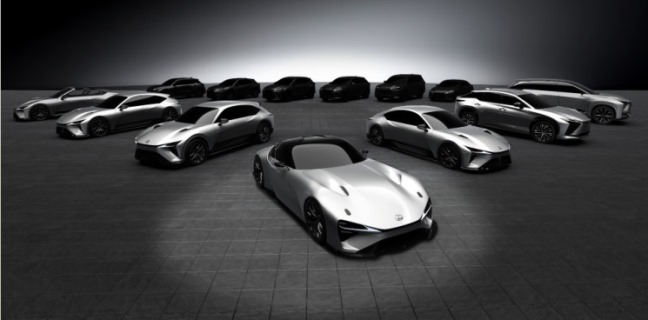 Konsep Line-up EV Lexus