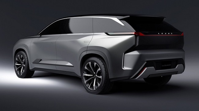 Lexus Electrified SUV - Tampak Belakang