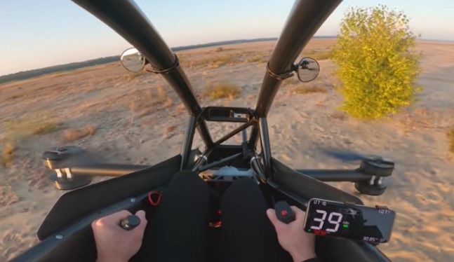 Mengendarai Jetson ONE