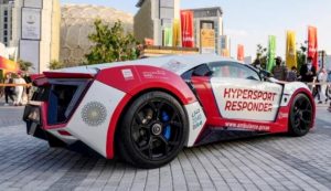 Ambulans SuperCar Dipamerkan di Dubai, Lykan Hypersport Disulap jadi Hypersport Responder