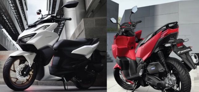 Vario 160 - Tampak Depan dan Belakang