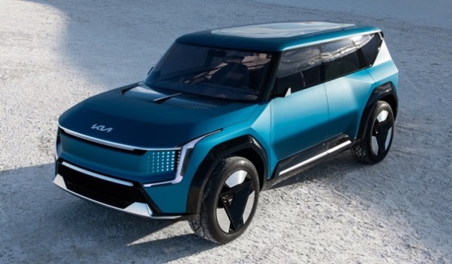 EV9 Debut Global di Eropa - Flagship Large SUV