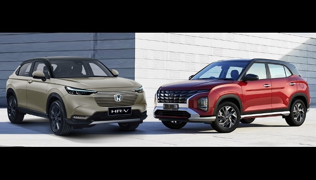 Perbandingan Harga Honda HR-V 2022 vs Hyundai Creta