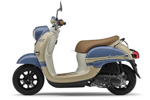 Skuter Retro mungil - Tampak Samping