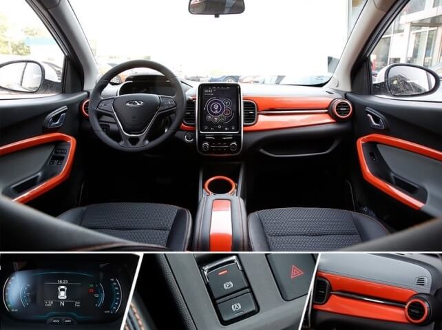 Interior Chery EQ1 - Mewah dan canggih