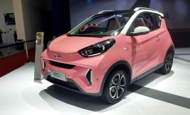 Mobil Listrik Mungil Chery