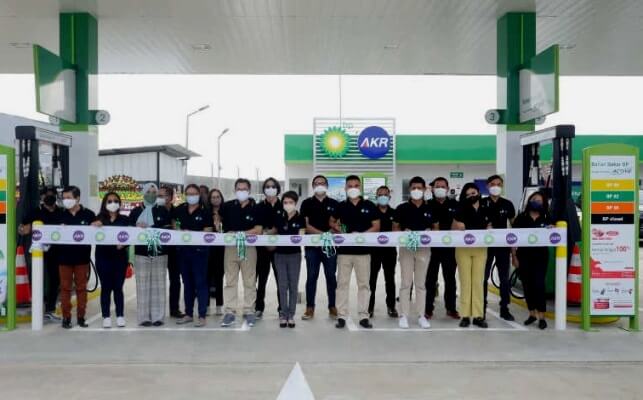 Peresmian SPBU BP-AKR di Jakarta