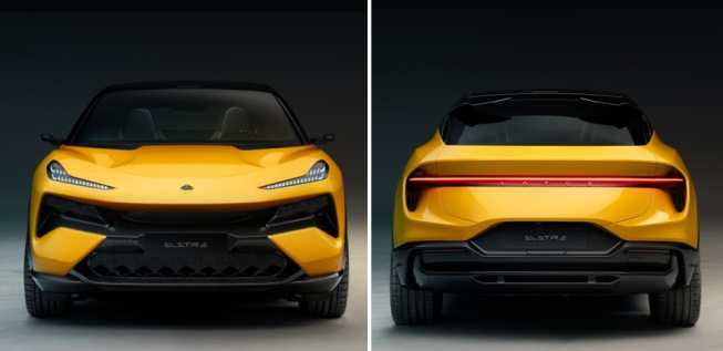 Super SUV EV Tampak Depan Belakang