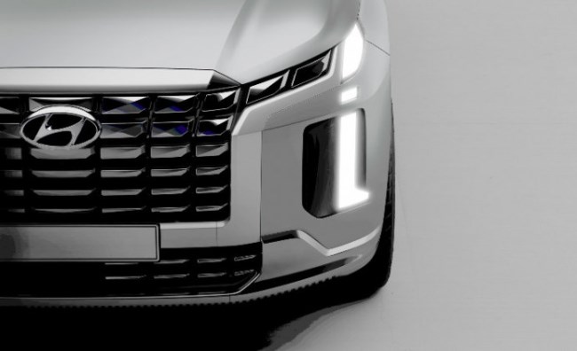 Teaser Hyundai Falisade Facelift