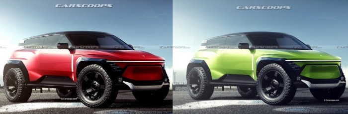 Tesla CyberTrails by Carscoops