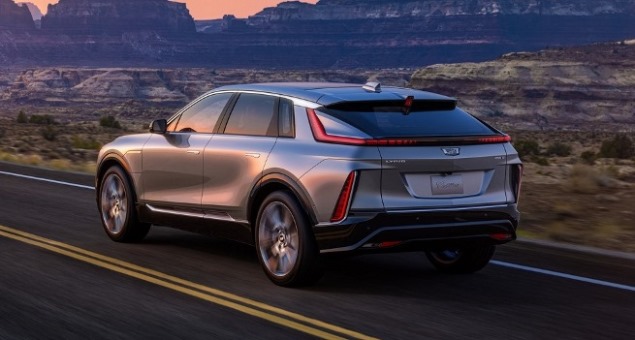 Cadillac Lyriq Tampak Belakang