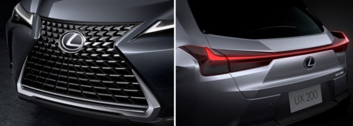 Fascia Depan dan Belakang New Lexus UX 2022