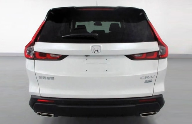 Honda CR-V Generasi-6 Tampak Belakang