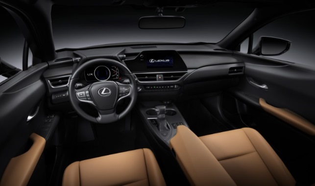 Interior Lexus UX Hybrid 2022
