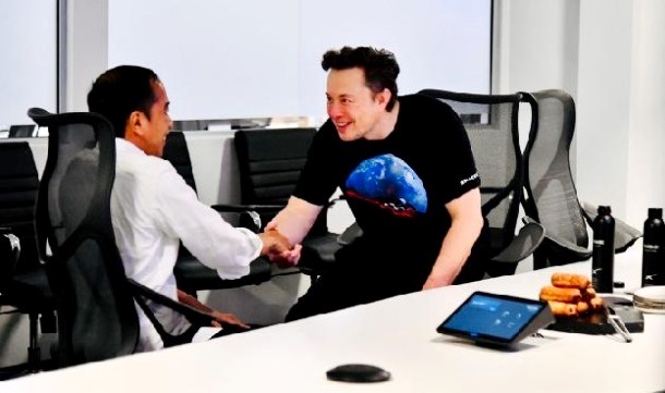 Kunjungan Jokowi ke Markas SpaceX untuk temui Elon Musk