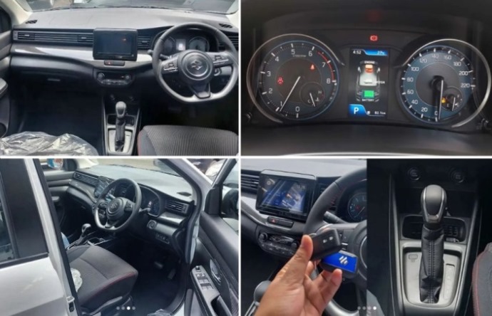 Penampakan Interior Suzuki Ertiga Hybrid Sport AT