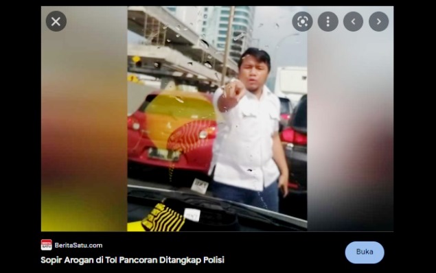 Prilaku Arogan di Jalan tidak akan lepas dari jerat hukum