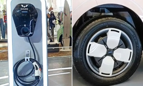 Charger dan Velg Wuling EV