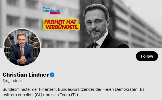 Christian Linder - Menteri Keuangan Jerman Tolak UU Pelarangan ICE di Eropa