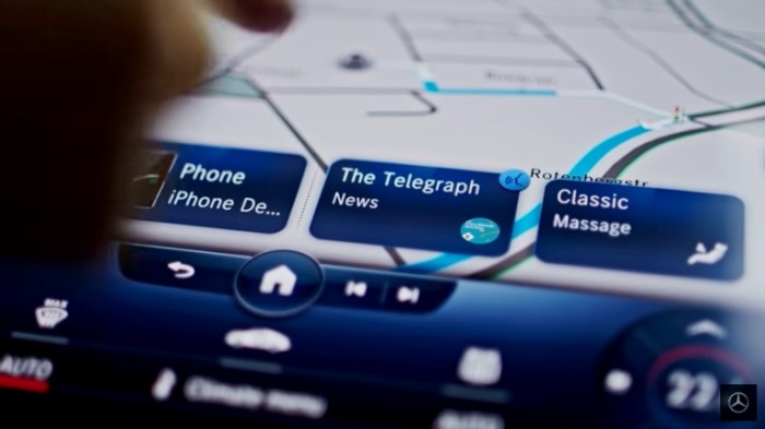 Fitur NewsFlash pada Voice Command MBUX Mercedes Benz