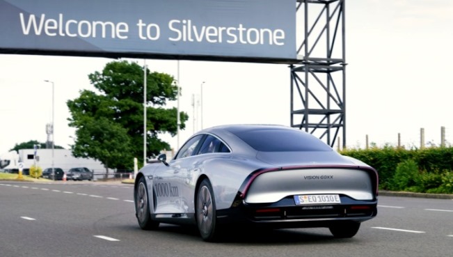 Mobil Listrik Mercy bisa tempuh lebih dari 1000 km sekali cas