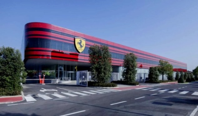Pabrik Ferrari di Maranello, Modena, Italia