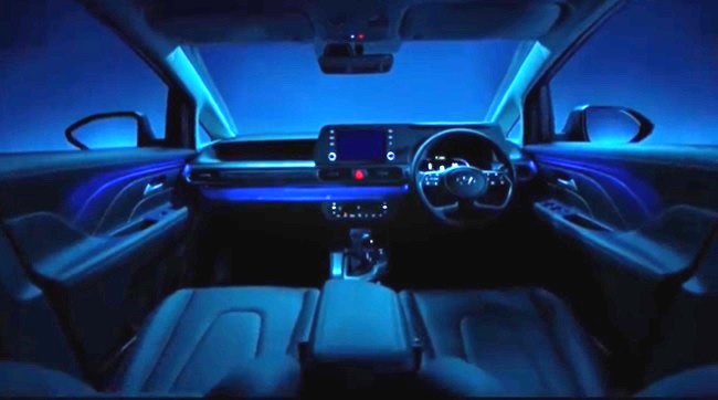 Teaser Dashboard Hyundai Stargazer