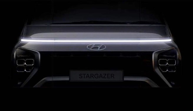 Teaser Hyundai Stargazer - Wajah Depan