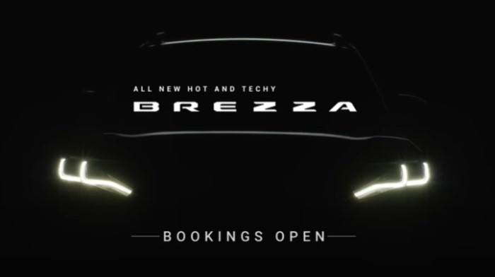 Teaser Suzuki Brezza - Vitara 2022