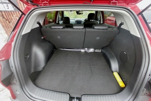 Bagasi Hyundai Creta - tanpa trunk cover