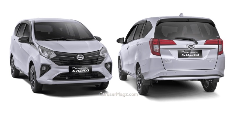 Eksterior LCGC Facelift - Tampak Depan Belakang